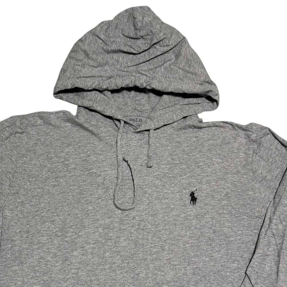 Polo‎ Ralph Lauren Embroidered Pony Lightweight Hoodie Sweatshirt Men's Large